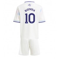 Stroje piłkarskie Aston Villa Emiliano Buendia #10 Koszulka Trzeciej dla dzieci 2025-26 Krótki Rękaw (+ szorty)